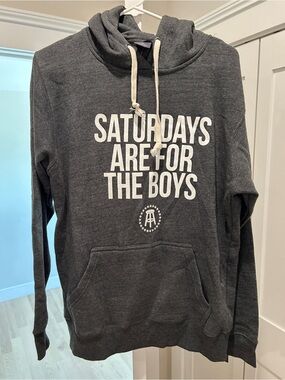 Barstool Saturdays Are For The Boys Charcoal Hoodie
